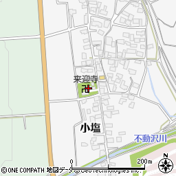 山形県東村山郡中山町小塩673周辺の地図