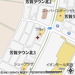ドコモショップ天童店周辺の地図