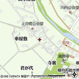 宮城県仙台市泉区根白石車屋敷周辺の地図