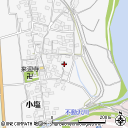 山形県東村山郡中山町小塩50周辺の地図