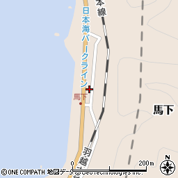 新潟県村上市馬下1336周辺の地図