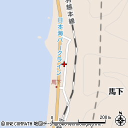 新潟県村上市馬下1347周辺の地図