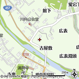 宮城県仙台市泉区根白石古屋敷周辺の地図