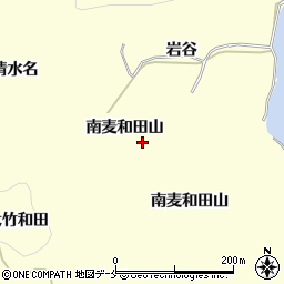 宮城県東松島市宮戸南麦和田山周辺の地図