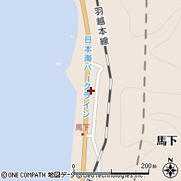 新潟県村上市馬下1352周辺の地図