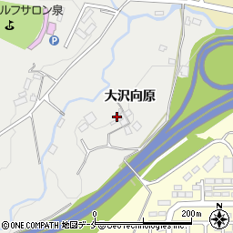 宮城県仙台市泉区七北田大沢向原周辺の地図