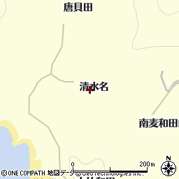 宮城県東松島市宮戸清水名周辺の地図