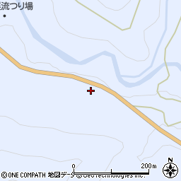 宮城県仙台市青葉区作並（日向）周辺の地図
