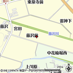 宮城県仙台市泉区福岡藤沢前周辺の地図