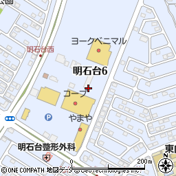 宮城県富谷市明石台周辺の地図
