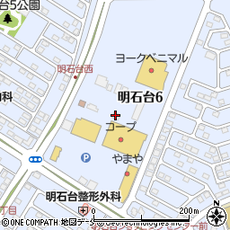 明光義塾　明石台教室周辺の地図