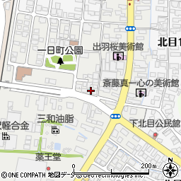 山形県天童市一日町1丁目6-20周辺の地図