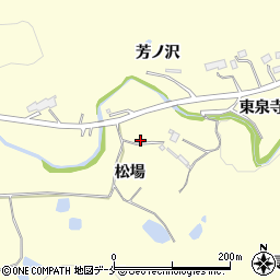 宮城県仙台市泉区福岡松場周辺の地図