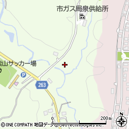 宮城県仙台市泉区根白石銅谷堤下周辺の地図