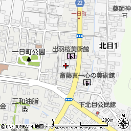 出羽桜酒造株式会社周辺の地図