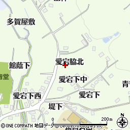 宮城県仙台市泉区根白石愛宕脇北周辺の地図