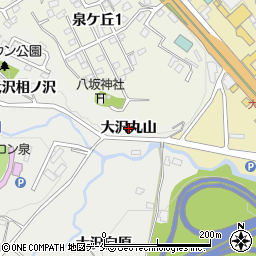 宮城県仙台市泉区七北田大沢丸山周辺の地図