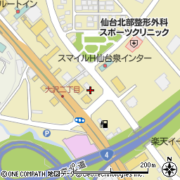 株式会社富士薬品　仙台泉営業所周辺の地図