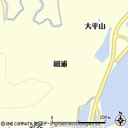 宮城県東松島市宮戸細浦周辺の地図