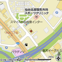 回転鮨 清次郎 仙台泉店周辺の地図