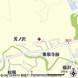 宮城県仙台市泉区福岡芳ノ沢周辺の地図