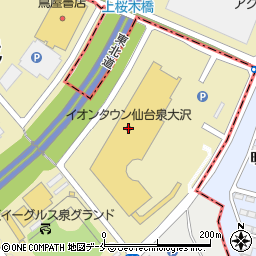 ザ・ビッグ泉大沢店周辺の地図