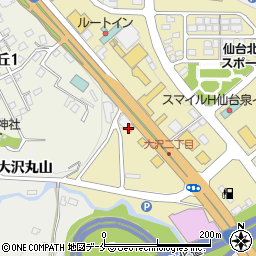 カレーハウスＣｏＣｏ壱番屋仙台泉インター店周辺の地図