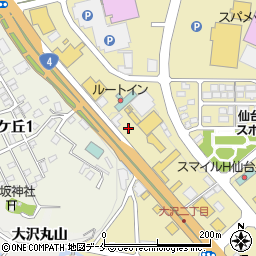 宮城県仙台市泉区七北田大沢銅谷周辺の地図