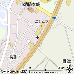 山形県天童市桜町3周辺の地図