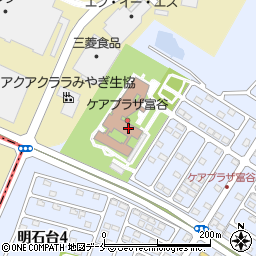 宮城・労災特別介護施設　ケアプラザ富谷周辺の地図