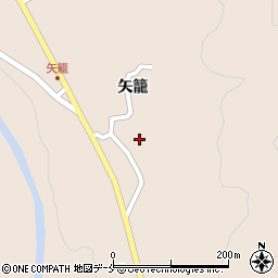 宮城県仙台市青葉区大倉矢籠20周辺の地図