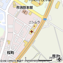 山形県天童市桜町3-8周辺の地図