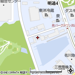 蔵王産業仙台営業所周辺の地図