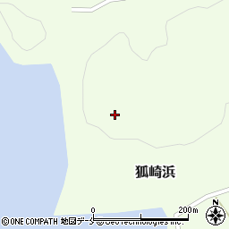 宮城県石巻市狐崎浜（真黒）周辺の地図