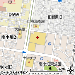 ホームセンタームサシ天童店周辺の地図