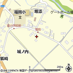 宮城県仙台市泉区福岡（馬場）周辺の地図