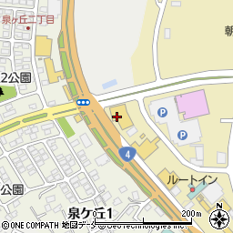 宮城トヨタ自動車ＭＴＧ泉周辺の地図