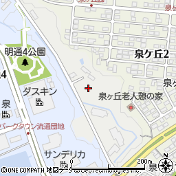 宮城県仙台市泉区七北田大沢小松周辺の地図