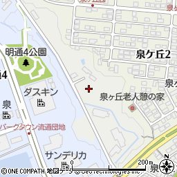 宮城県仙台市泉区七北田（大沢小松）周辺の地図
