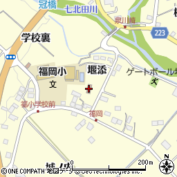 福岡文化センター周辺の地図