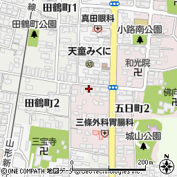 茶話本舗 天童 デイサービス あさひの家周辺の地図