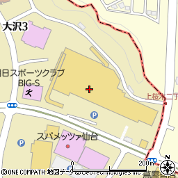 食品館イトー　仙台泉店周辺の地図