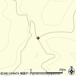 イロハ峠周辺の地図