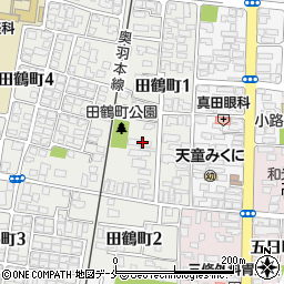 〒994-0046 山形県天童市田鶴町の地図