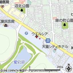 佐藤鯉屋周辺の地図