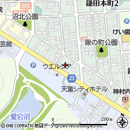 ファションハウス三鈴本店周辺の地図