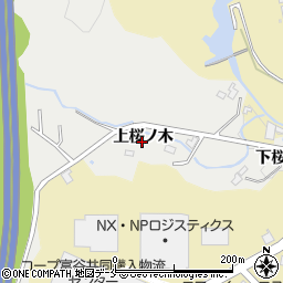 宮城県富谷市明石上桜ノ木周辺の地図