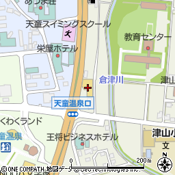 山形日産天童店周辺の地図