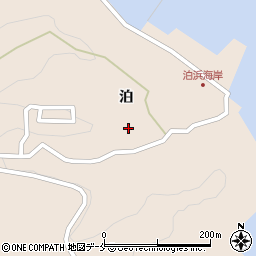 宮城県石巻市泊浜泊周辺の地図