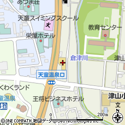 山形日産自動車天童店周辺の地図